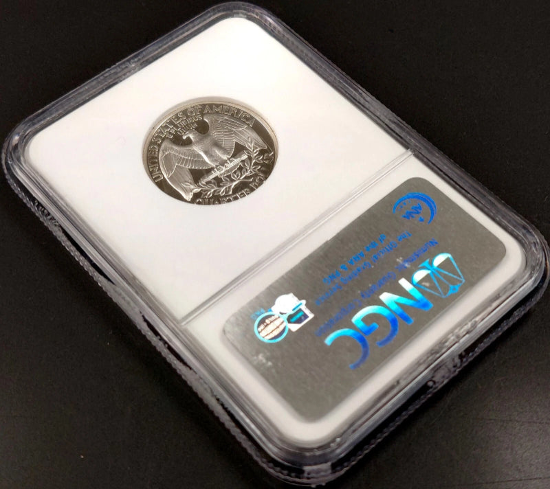 1995 S Silver Proof Washington Quarter certified PF 70 Ultra Cameo by NGC!