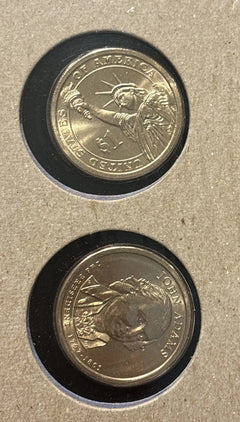 2007 P&D John Adams Presidential Dollars-2
