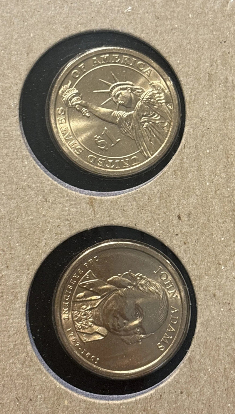 2007 P&D John Adams Presidential Dollars-2