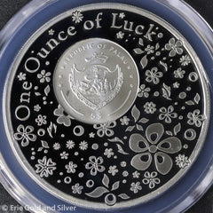 2025 $5 Palau Proof Four Leaf Clover 1 oz Silver Coin PCGS PR 70 DCAM-2