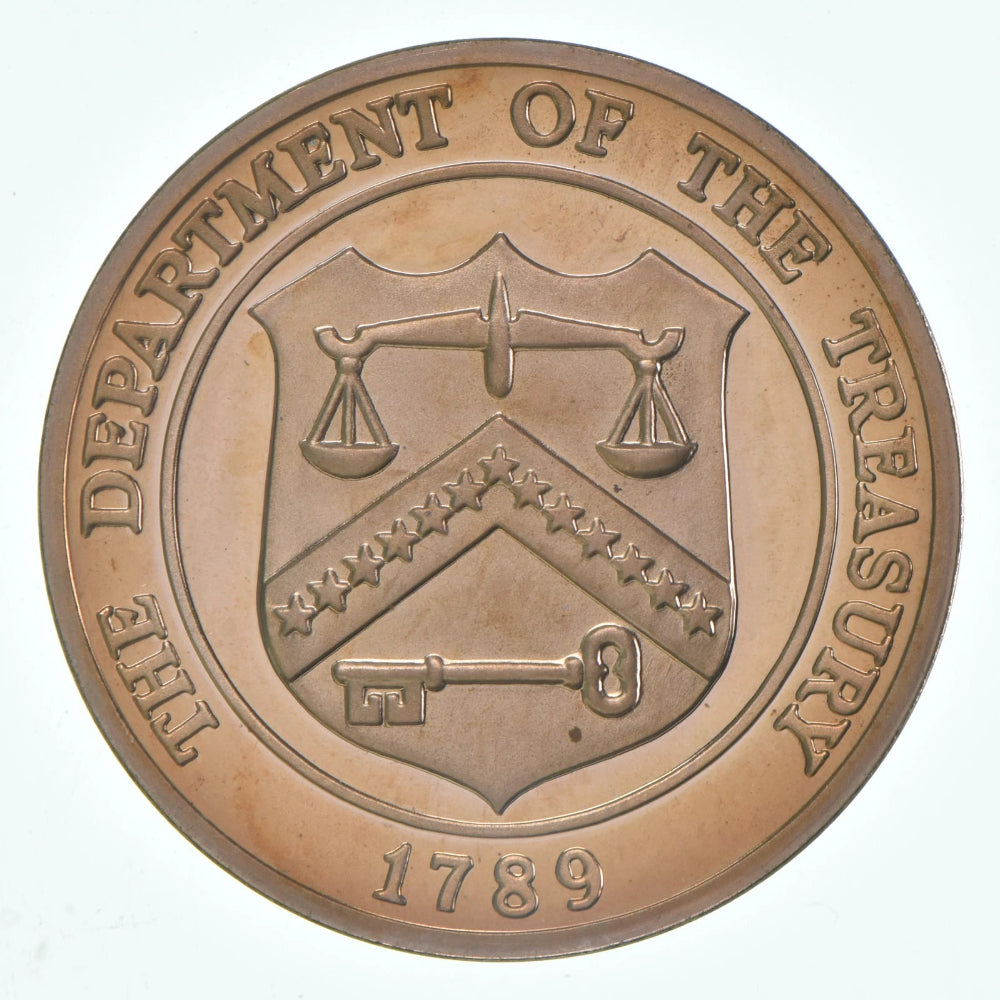 Department Of The Treasury 1789 US Proof Set Token Medal-2