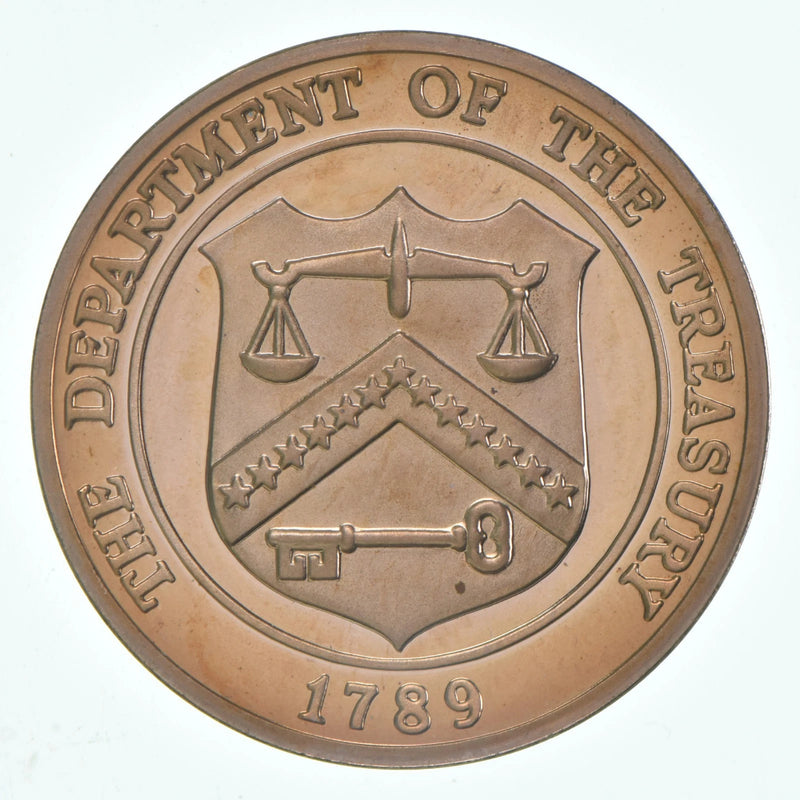 Department Of The Treasury 1789 US Proof Set Token Medal-2