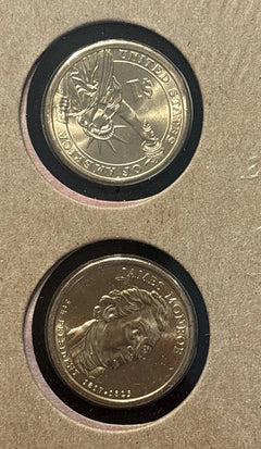 2008 P&D James Monroe Presidential Dollars-2