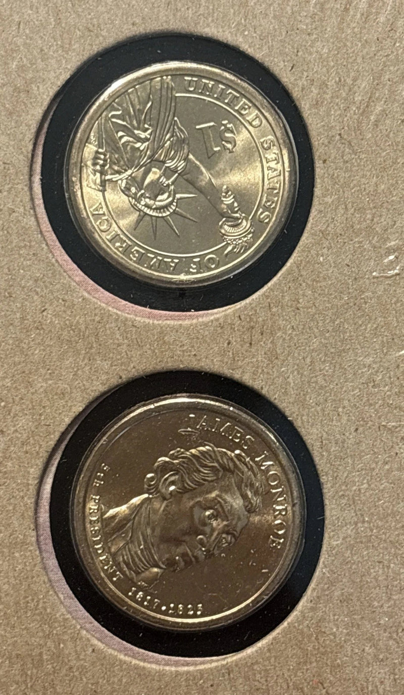 2008 P&D James Monroe Presidential Dollars-2