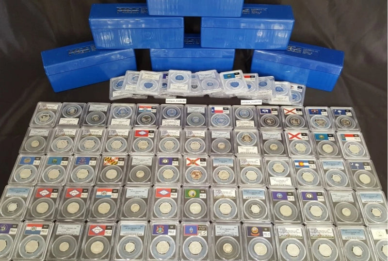 ✯ PCGS 90% SILVER Proof Coins ✯ PR69 Graded SILVER Estate Sale ✯ 1 SLAB LOT ✯-2
