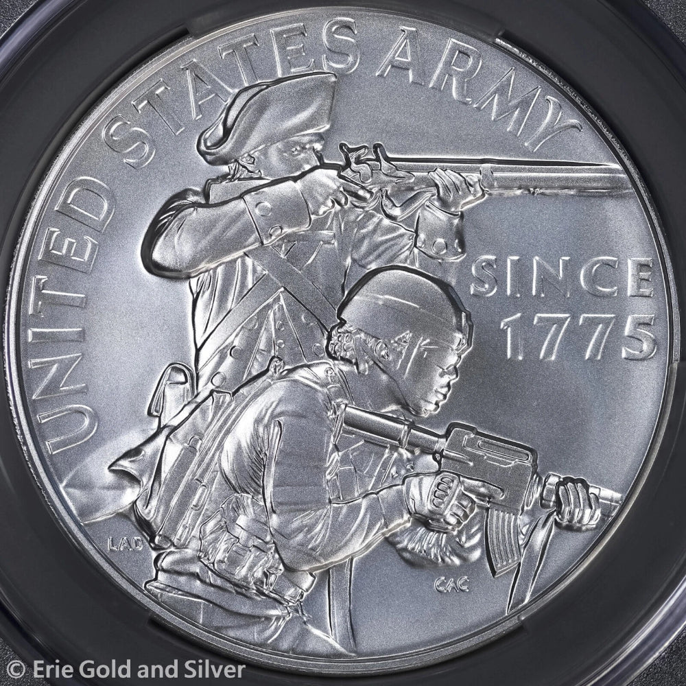 (2024) US Army Matte Finish 1 oz Silver Medal in OGP-1