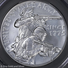 (2024) US Army Matte Finish 1 oz Silver Medal in OGP-1