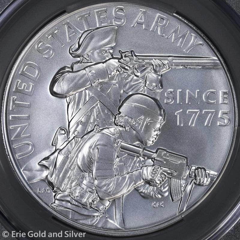 (2024) US Army Matte Finish 1 oz Silver Medal in OGP-1