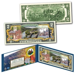 HARPERS FERRY NATIONAL PARK West Virginia Genuine Legal Tender $2 Bill-1