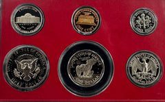 1979 S Proof Style 6 Piece Set with Storage Box, Premium Finish Collection Series, Retro Inspired Currency Display, Classic Design Theme, Memory Keepsake Set, Desktop Showcase Item, Office Decor, Home Display Accent-2