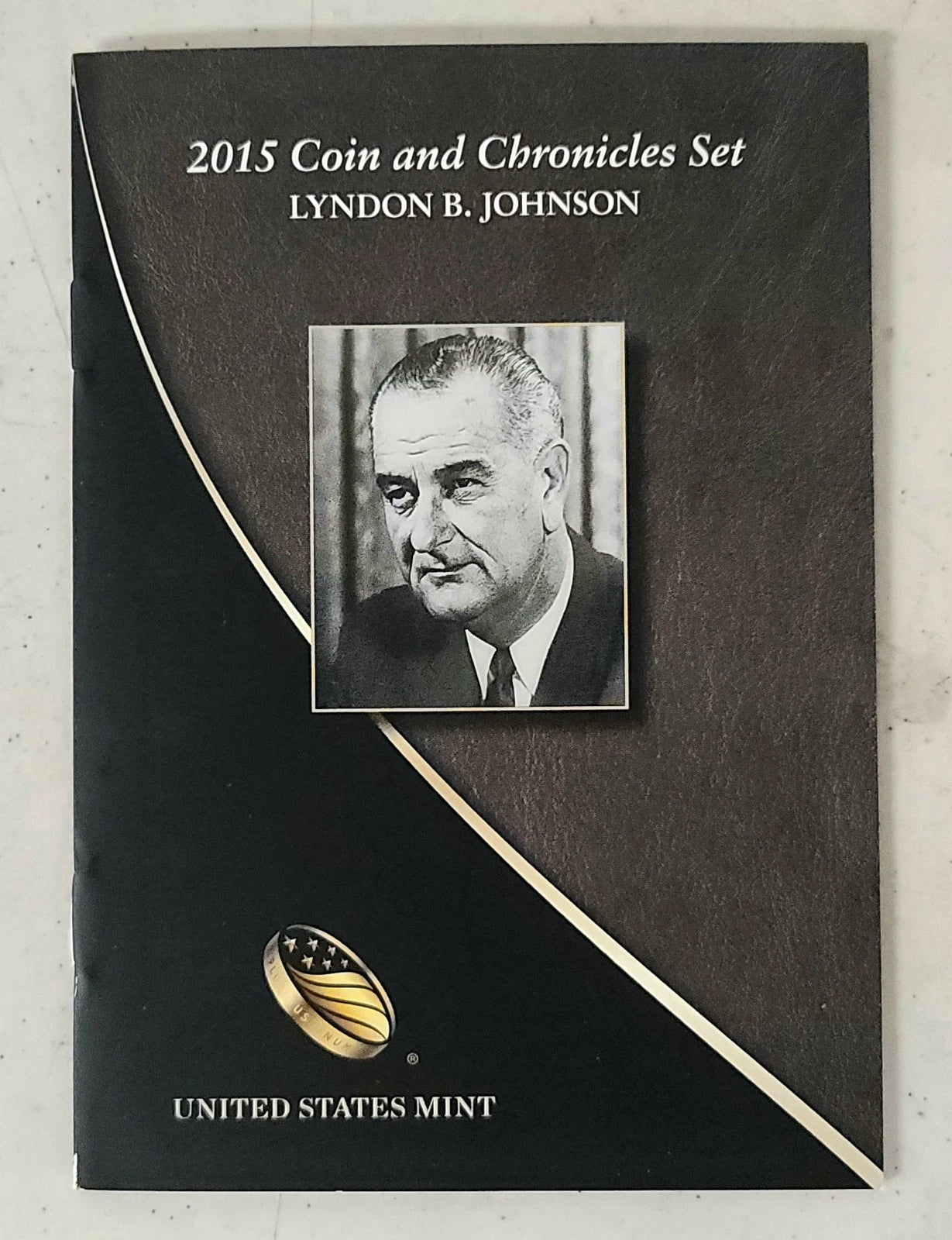 2015 LBJ Coin and Chronicles Set (Missing Presidential Medal), OGP & COA!!-2
