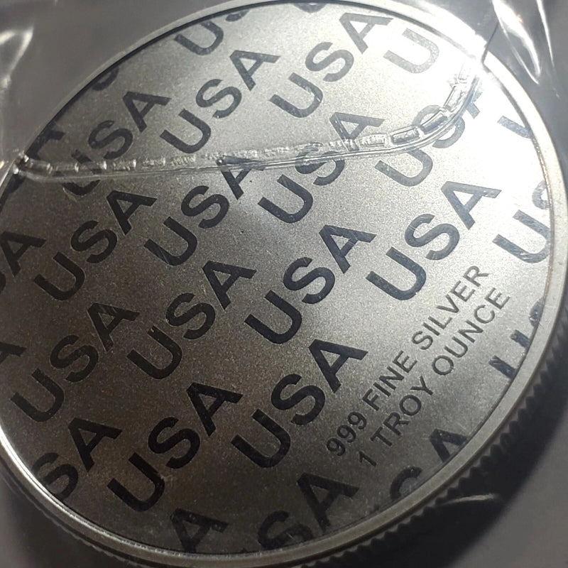 1 oz .999 Colorized Silver Round USA Leader President Donald J. Trump Victory 47