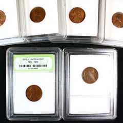 Lote de diez centavos de trigo de los años treinta (década de 1930)-2