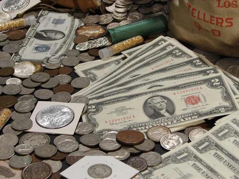 Estate Lot Sale - Old US Coins ✯ Gold / Silver / Currency / WWII ✯100+ Years Old-3