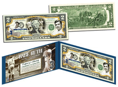 BABE RUTH *New York Yankees* Legal Tender U.S. $2 Bill *OFFICIALLY LICENSED*-2