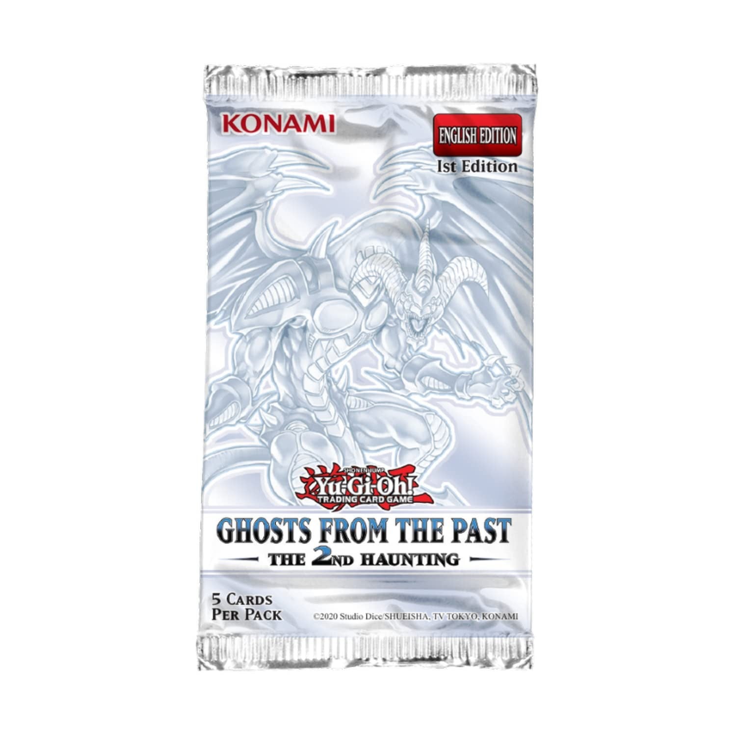 Yu-Gi-Oh! TCG Ghosts From the Past 1st Edition Booster Box GFPT English New Sealed Konami Trading Cards Collectible Hobby-3