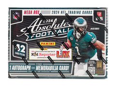 2024 Panini Absolute Football Factory Sealed Hobby Mega Box-1