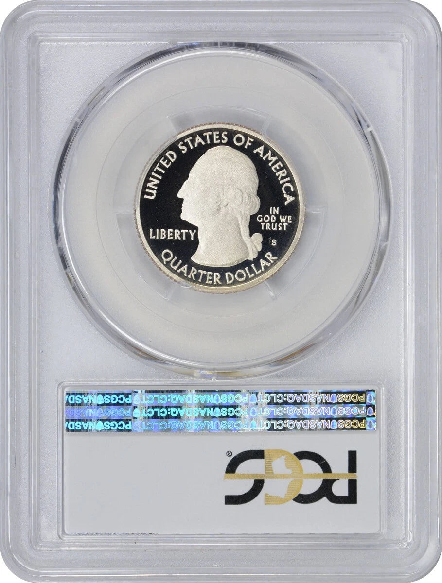 2011-S Flag Clad Glacier ATB National Park Quarter PR70DCAM PCGS