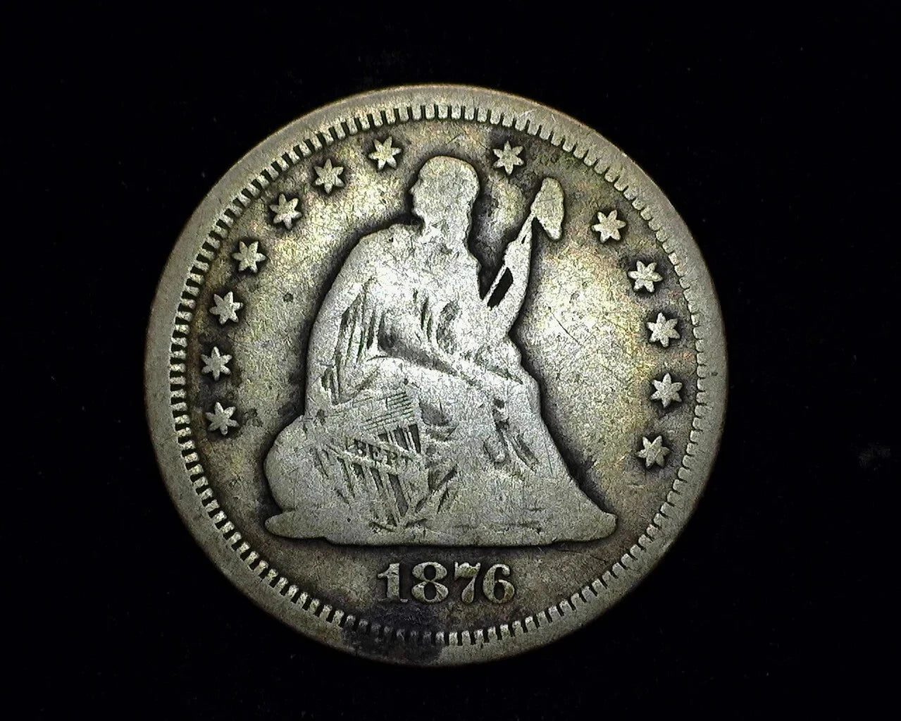 Estate Coin Lot Seated Liberty Silver Quarter Dollar ✯ 25c Rare US Type ✯-3