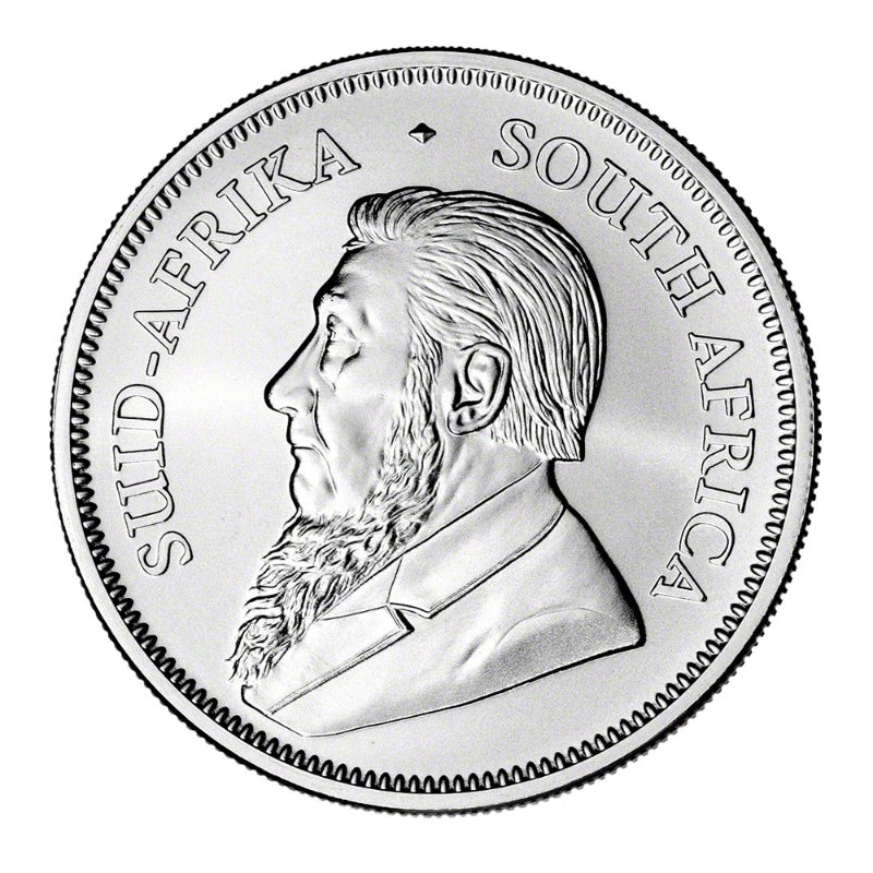 Moneda Krugerrand de plata de Sudáfrica 2018 de 1 oz y 1 rand-3