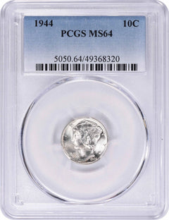 1944 Mercury Silver Dime MS64 PCGS-1