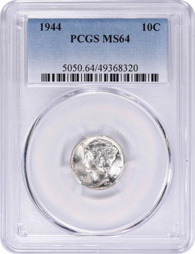 1944 Mercury Silver Dime MS64 PCGS-1