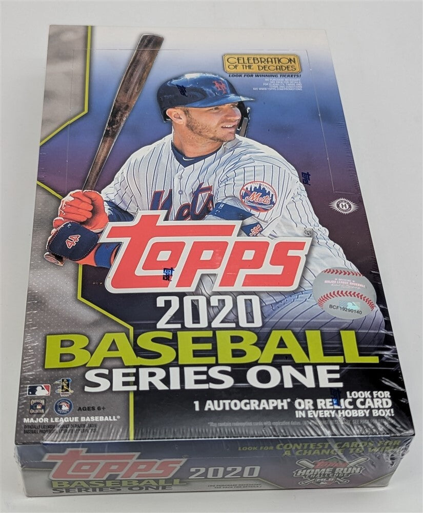 Factory Sealed Hobby Box 2020 Topps Series 1 MLB Baseball Cards