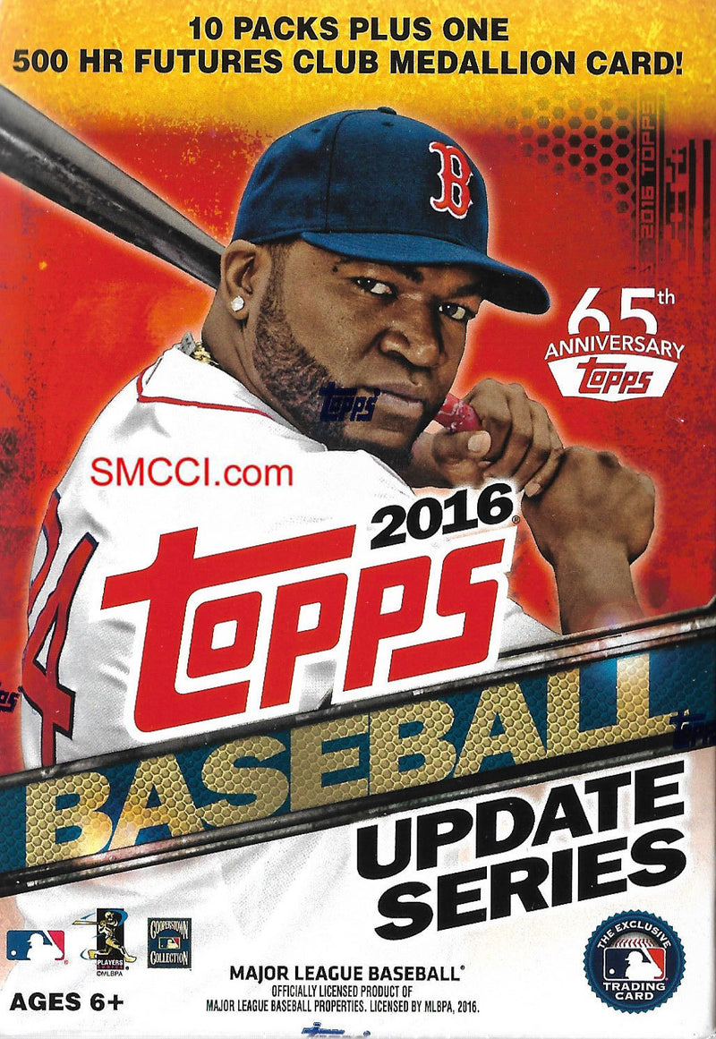 2016 Topps Traded Update Baseball Factory Blaster Box Exclusive HR Medallion-1