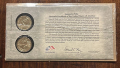 2009 P&D James K. Polk Presidential Dollars - Sealed First Day Cover-3