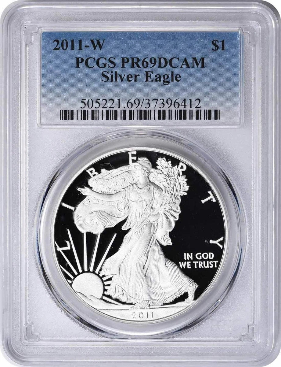 2011-W $1 American Silver Eagle PR69DCAM PCGS-1