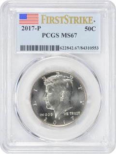 2017-P Kennedy Half MS67 PCGS First Strike-1