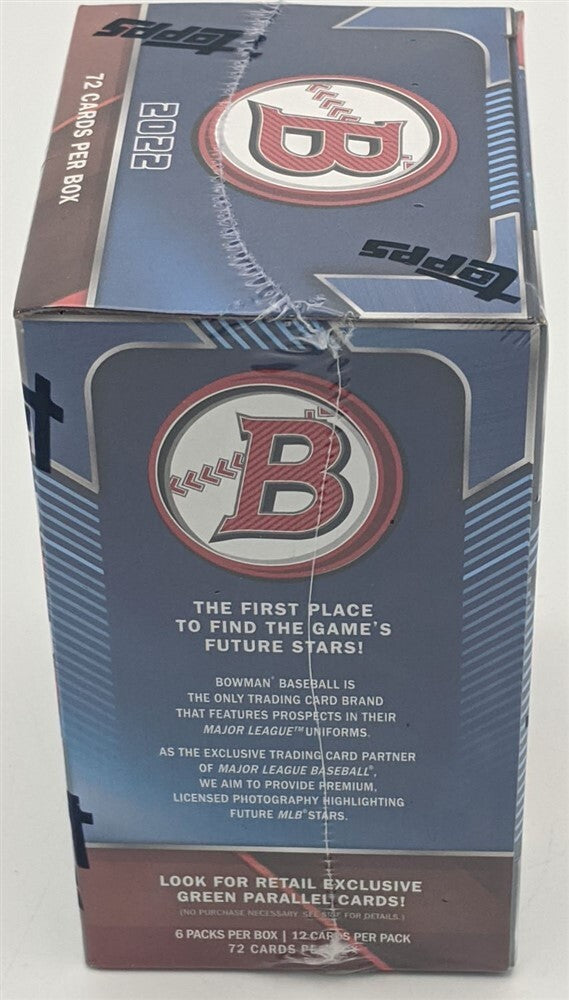 2022 Topps Bowman MLB Baseball Cards Factory Sealed 6 Pack Blaster Box-4