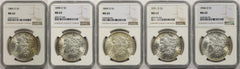 ✯ MS63 Morgan Silver Dollars PCGS NGC ✯ 1878-1904 ✯ P S O Mints-5