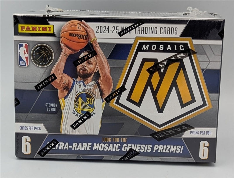 Factory Sealed Blaster Box 2024-25 Panini Mosaic NBA Basketball Cards-4