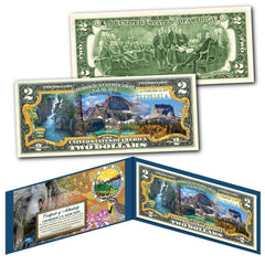 GLACIER NATIONAL PARK Montana Genuine Legal Tender $2 Bill-1