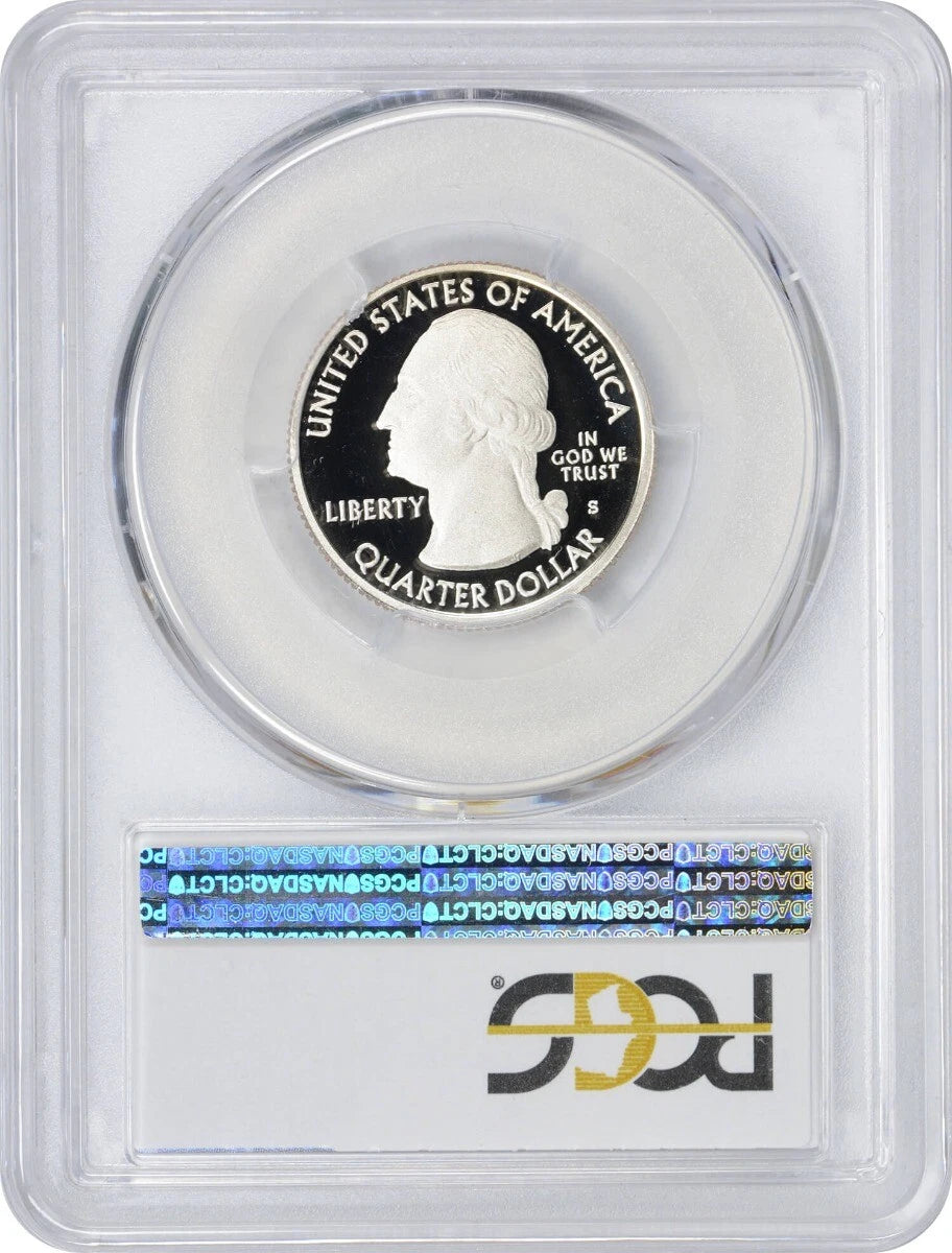 2014-S Flag Clad Everglades ATB National Park Quarter PR70DCAM PCGS-2