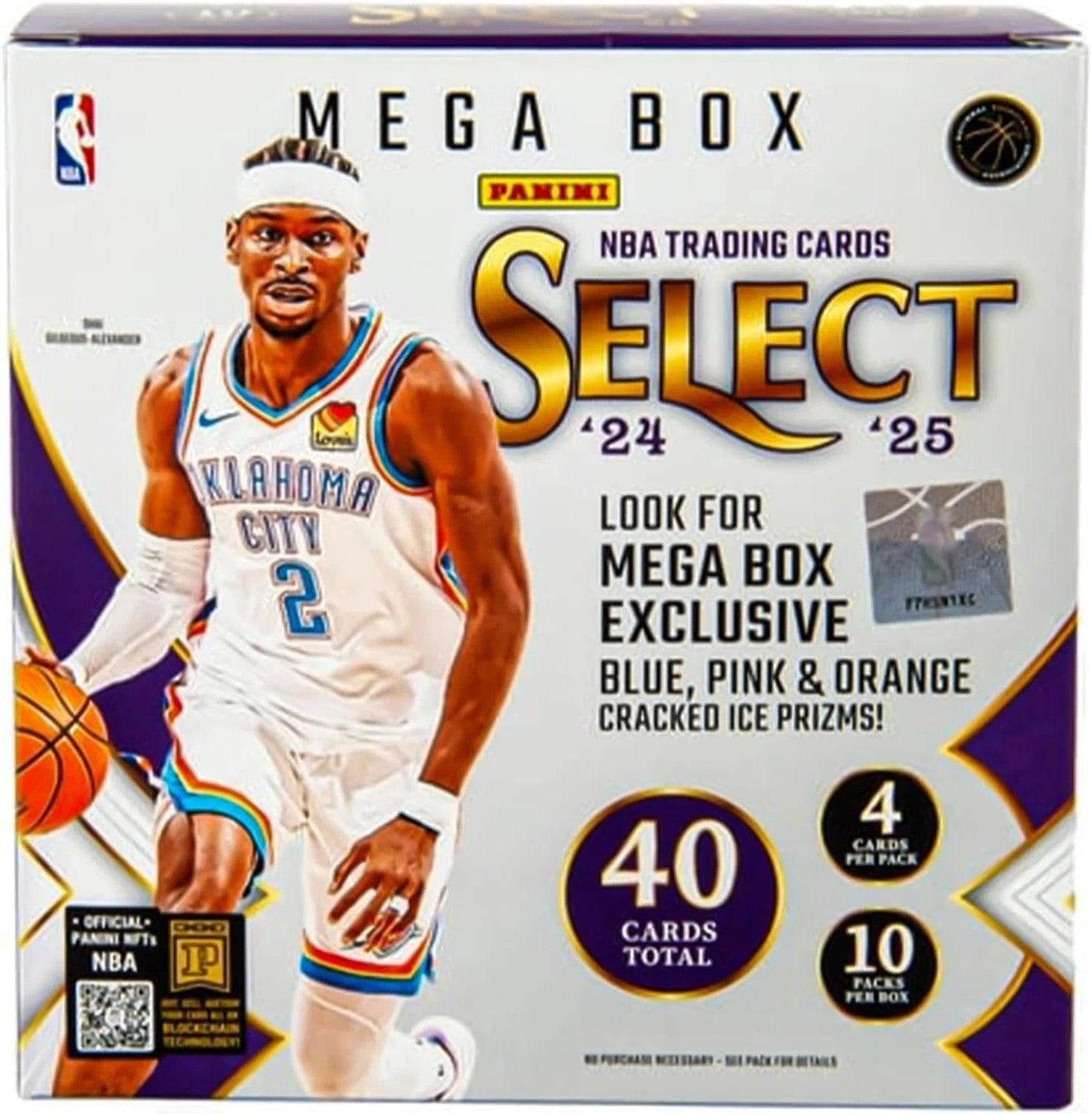 2024–25 Panini Select NBA Basketball Factory Sealed Mega Box