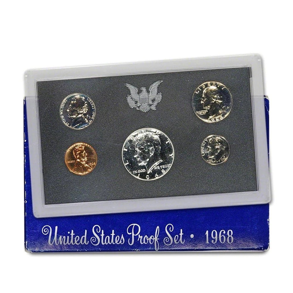 ✯ 1958-2025 US Mint SILVER Proof Set Mint Box/COA ✯ 1x Random ✯ ESTATE LOT HOARD-4
