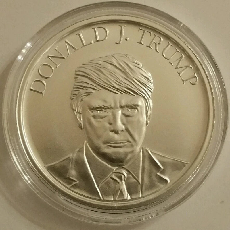 Presidential Seal Donald Trump 1 oz .999 silver coin Make America Great Again-4