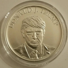 Presidential Seal Donald Trump 1 oz .999 silver coin Make America Great Again-4
