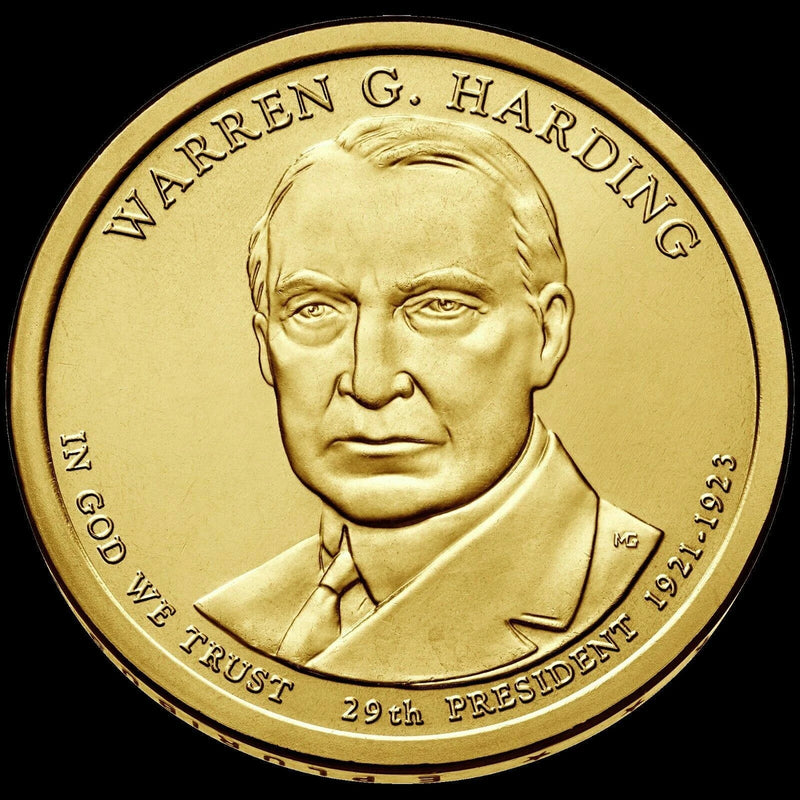 2014 P&D 8 Coin full Set Harding Coolidge Hoover Roosevelt Presidential Dollar-6