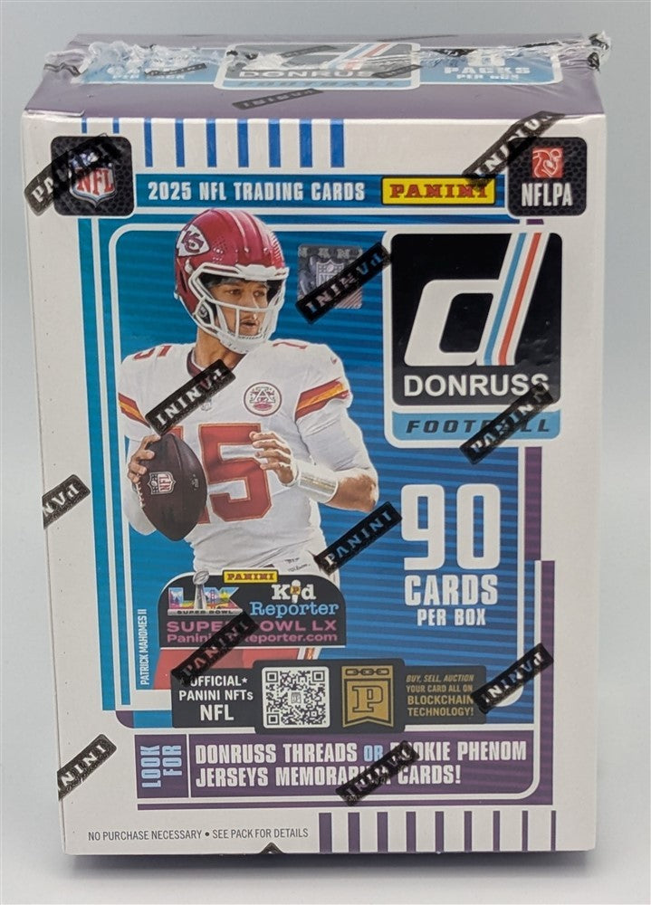 Factory Sealed Blaster Box 2025 Panini Donruss NFL Football Trading Cards