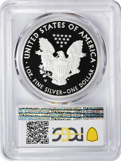2018-W American Silver Eagle Dollar PR69DCAM PCGS-2