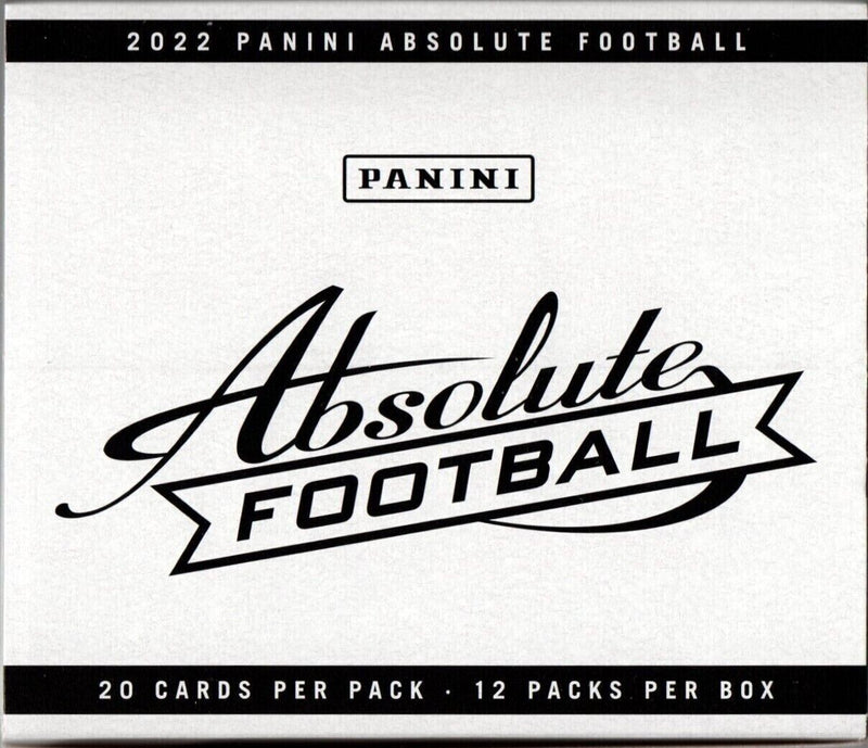 2022 PANINI ABSOLUTE NFL FOOTBALL FACTORY SEALED CELLO FAT 12 PACK BOX 240 Cards-1