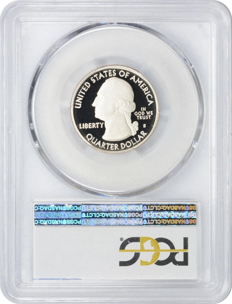 2015-S Flag Clad Kisatchie ATB National Park Quarter PR70DCAM PCGS-2