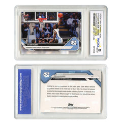 2025 Topps Bowman CALEB WILSON North Carolina Tar Heels ROOKIE Card #17 - GEM 10-4