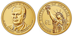 2016 D Presidential One Dollar Coin Reagan Gerald Ford Nixon Coins U.S. Mint-2