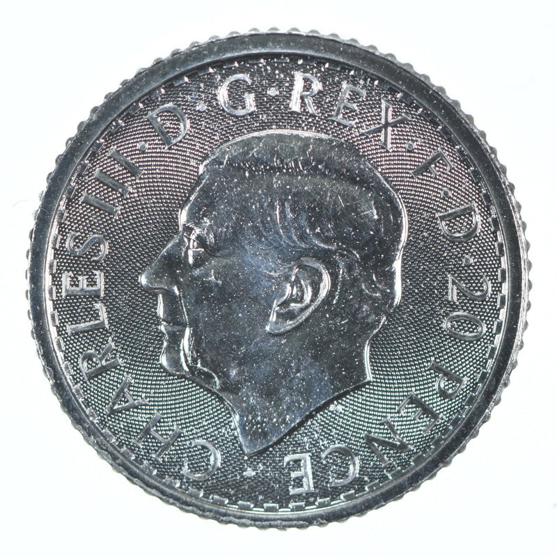 2026 Gran Bretaña 20 peniques Plata Britannia 1/10 oz Plata-1