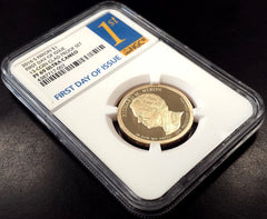 2016 S Proof Richard M. Nixon Dollar, NGC PF 69 Ultra Cameo, First Day of Issue!-3