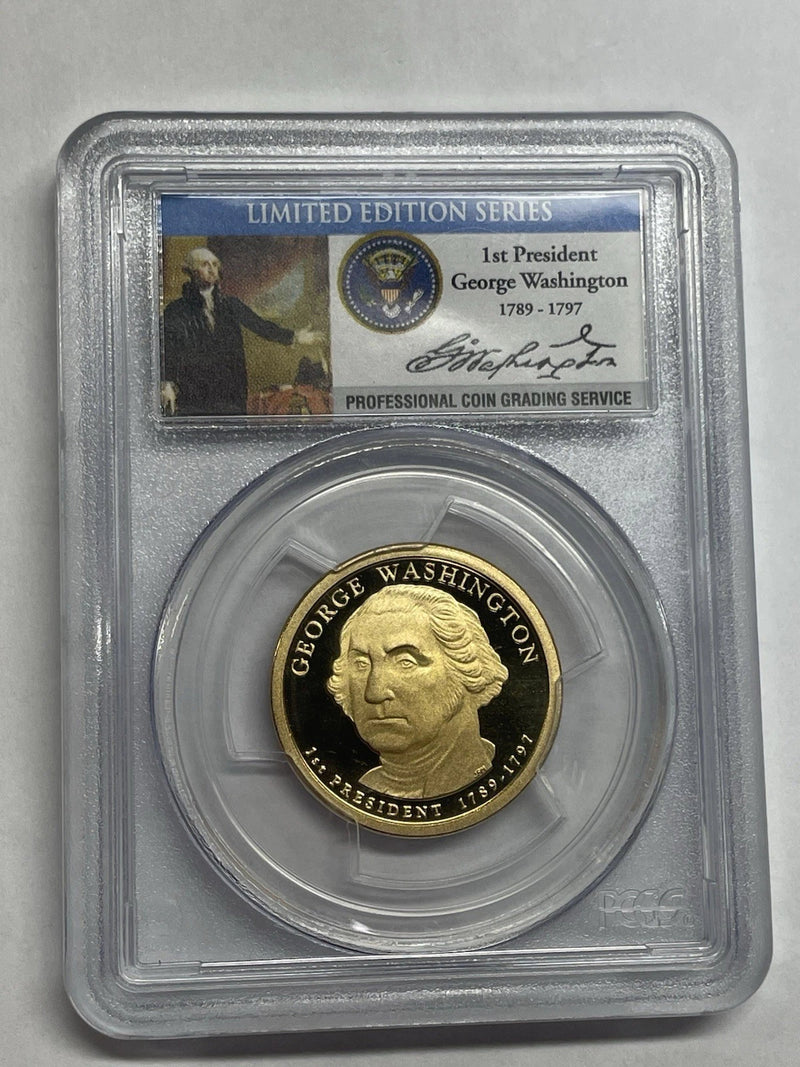 2007-S George Washington One Dollar PCGS- PR 69 D CAM.-3